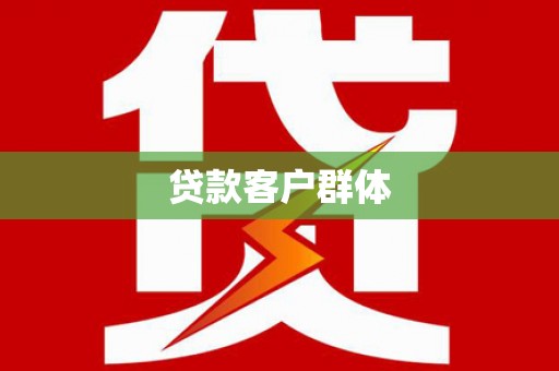 疏勒贷款客户群体