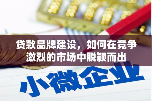疏勒贷款品牌建设，如何在竞争激烈的市场中脱颖而出