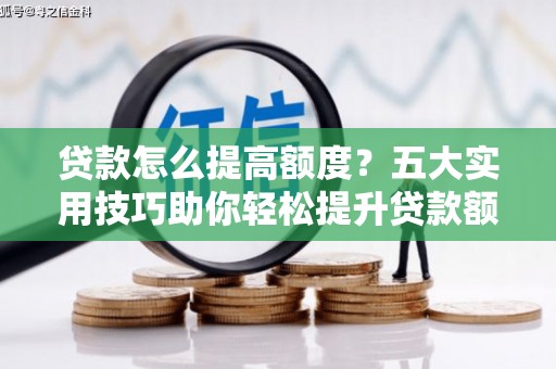 疏勒贷款怎么提高额度？五大实用技巧助你轻松提升贷款额度