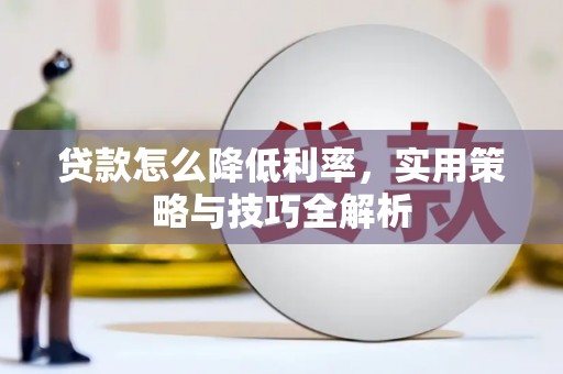疏勒贷款怎么降低利率，实用策略与技巧全解析