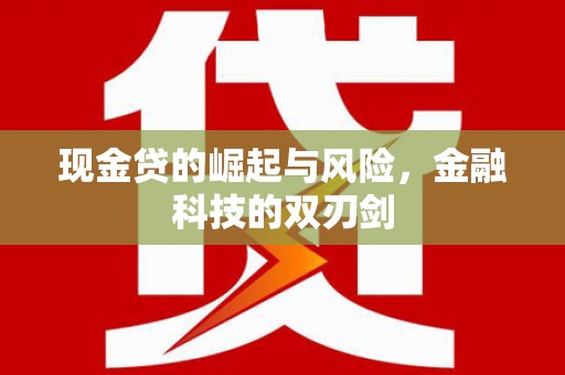 疏勒现金贷的崛起与风险，金融科技的双刃剑