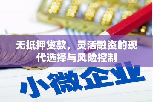 疏勒无抵押贷款，灵活融资的现代选择与风险控制