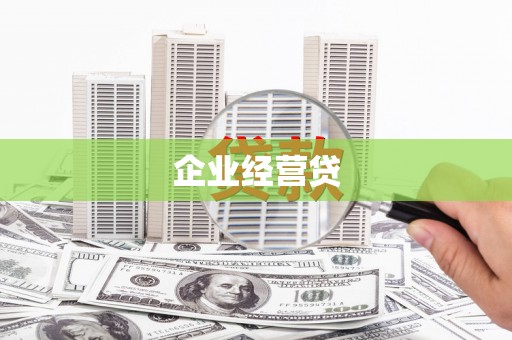疏勒企业经营贷