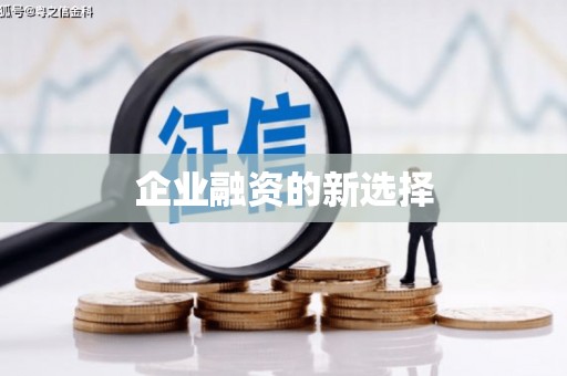 疏勒企业融资的新选择