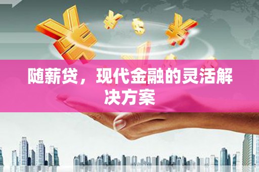 疏勒随薪贷，现代金融的灵活解决方案