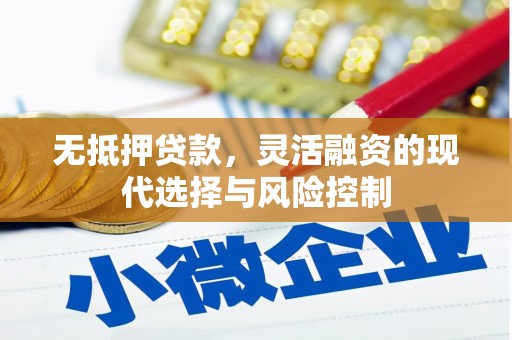 疏勒无抵押贷款，灵活融资的现代选择与风险控制
