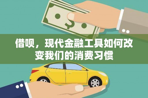 疏勒借呗，现代金融工具如何改变我们的消费习惯