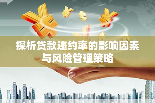 疏勒探析贷款违约率的影响因素与风险管理策略