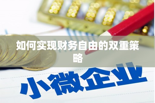 疏勒如何实现财务自由的双重策略