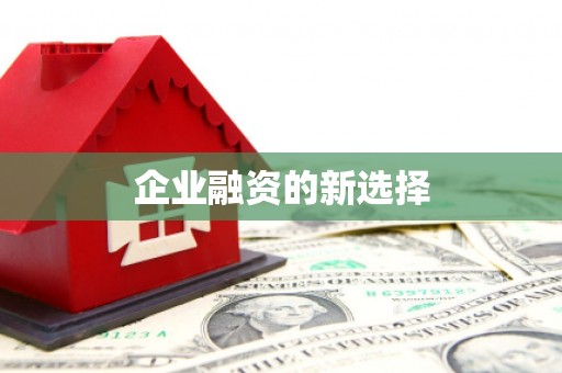 疏勒企业融资的新选择