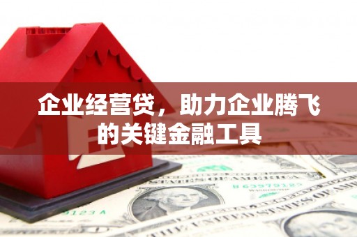 疏勒企业经营贷，助力企业腾飞的关键金融工具