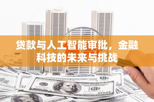 疏勒贷款与人工智能审批，金融科技的未来与挑战