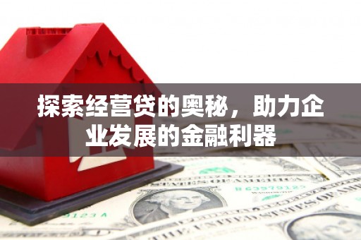 疏勒探索经营贷的奥秘，助力企业发展的金融利器