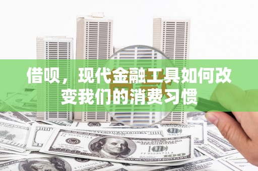 疏勒借呗，现代金融工具如何改变我们的消费习惯