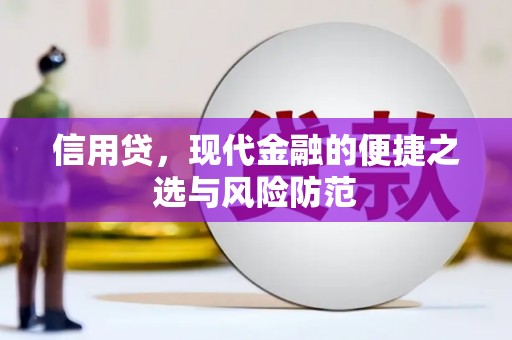 疏勒信用贷，现代金融的便捷之选与风险防范