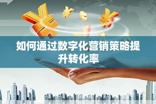 疏勒如何通过数字化营销策略提升转化率