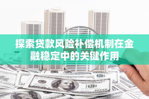 疏勒探索贷款风险补偿机制在金融稳定中的关键作用