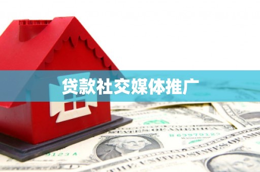 疏勒贷款社交媒体推广