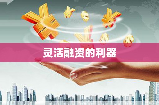 疏勒灵活融资的利器