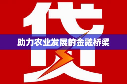 疏勒助力农业发展的金融桥梁