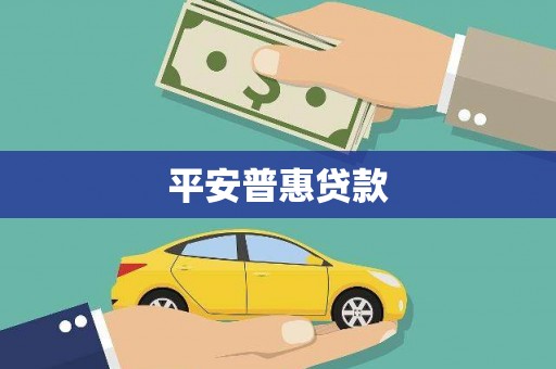 疏勒平安普惠贷款