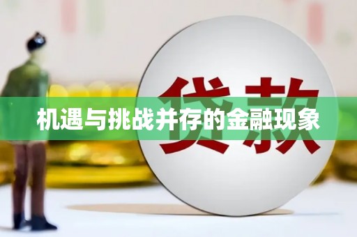 疏勒机遇与挑战并存的金融现象
